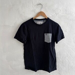 Original Penguin Men's Penguin Crew Logo Pocket Tee Shirt